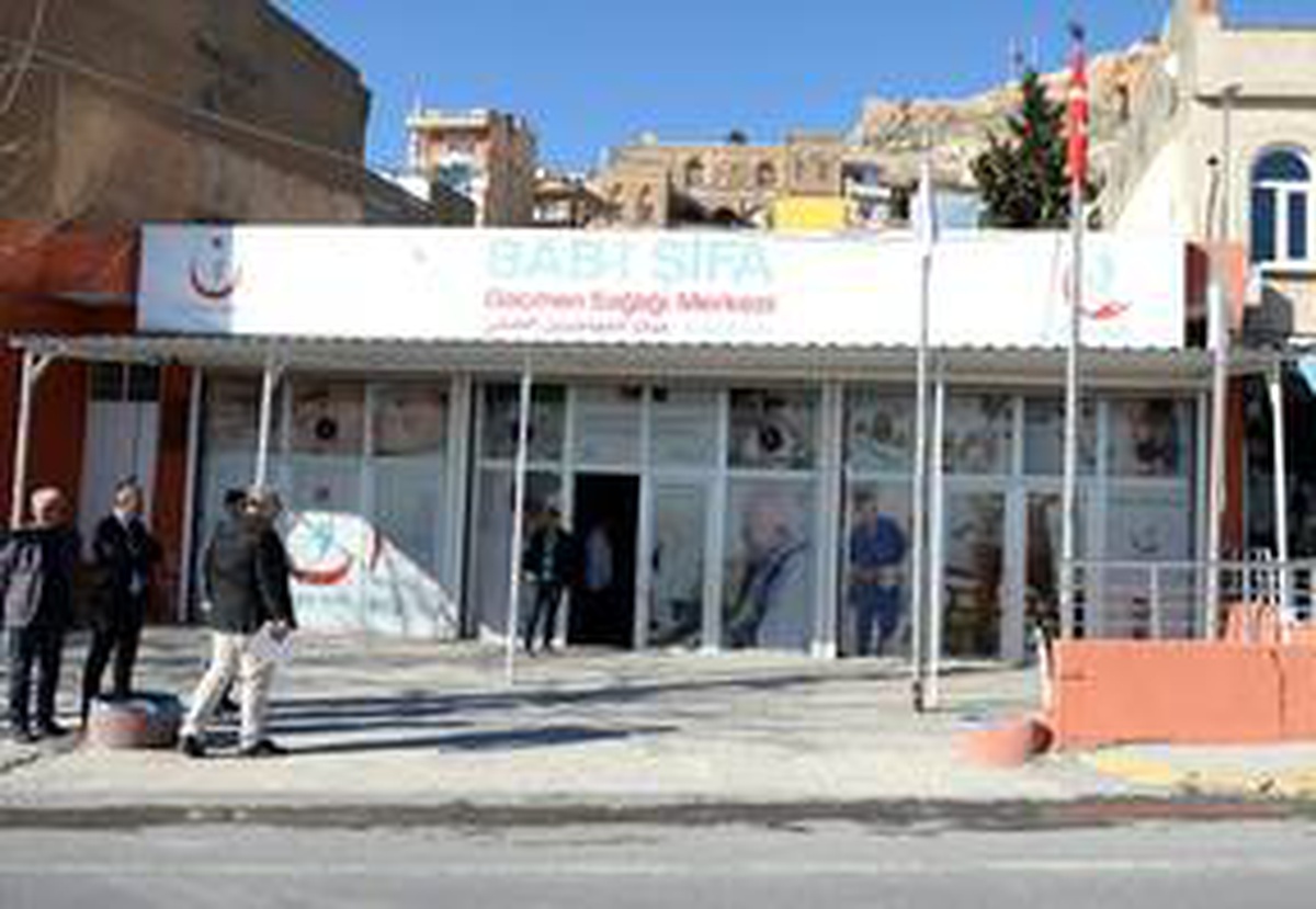 AP Dış İlişkiler Komisyonu heyetinden Mardin\'deki göçmen sağlığı merkezine ziyaret