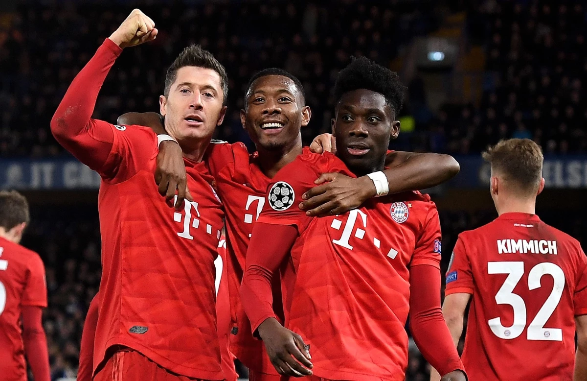 Bayern Münih, Chelsea\'yi deplasmanda 3-0 yendi ve çeyrek final için avantajı kaptı