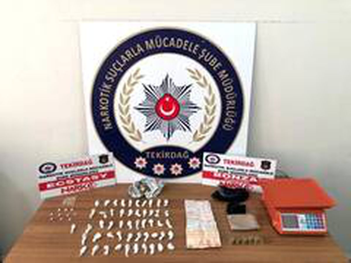 Çorlu\'da uyuşturucu satıcılarına operasyon