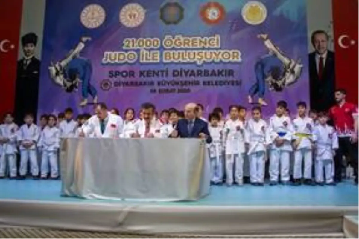 Diyarbakır\'da 21 bin çocuğun judo eğitimi almasını öngören protokol imzalandı