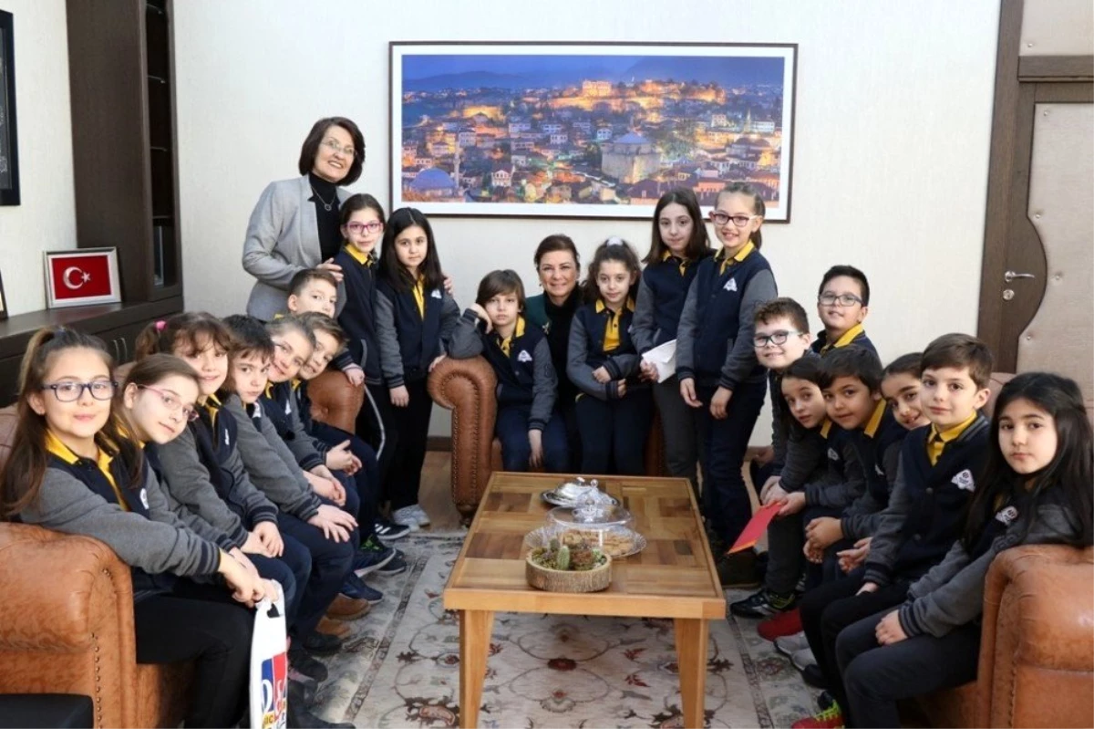 Öğrencilerden Başkan Köse\'ye ziyaret