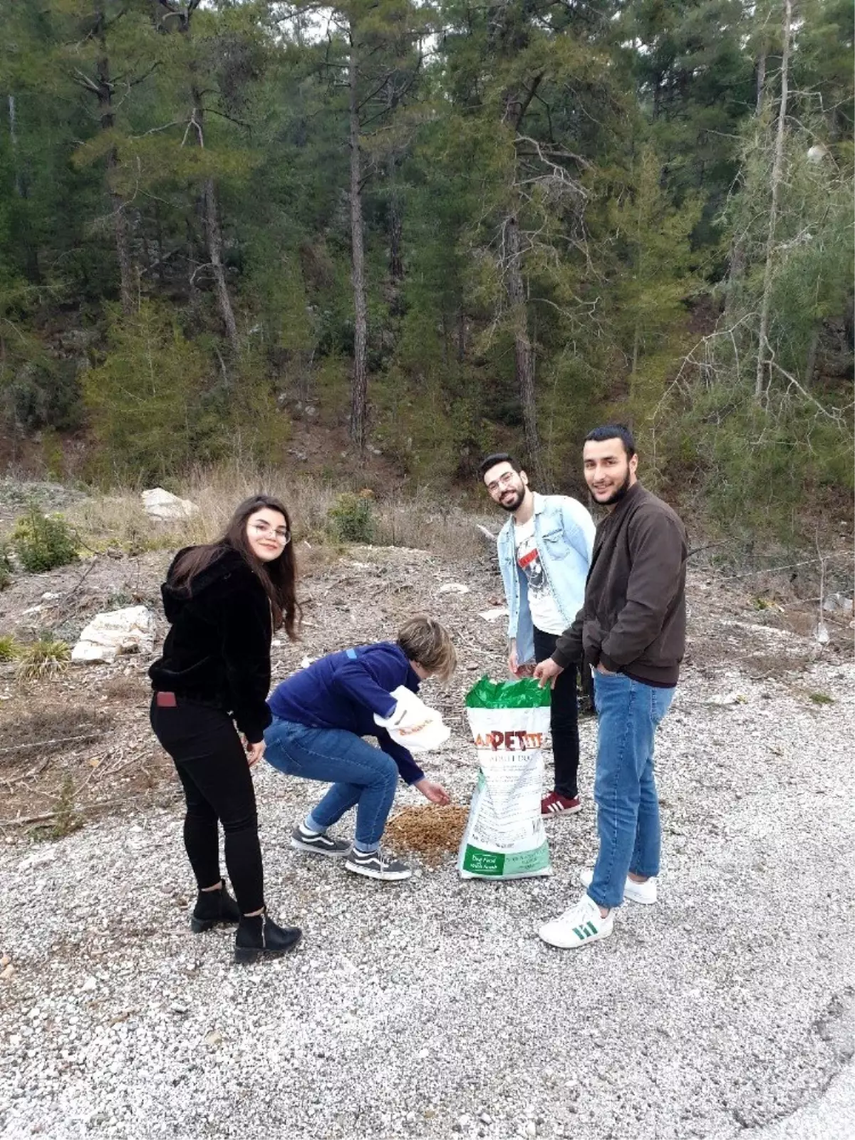 Alanya HEP Üniversitesi öğrencilerinden örnek davranış