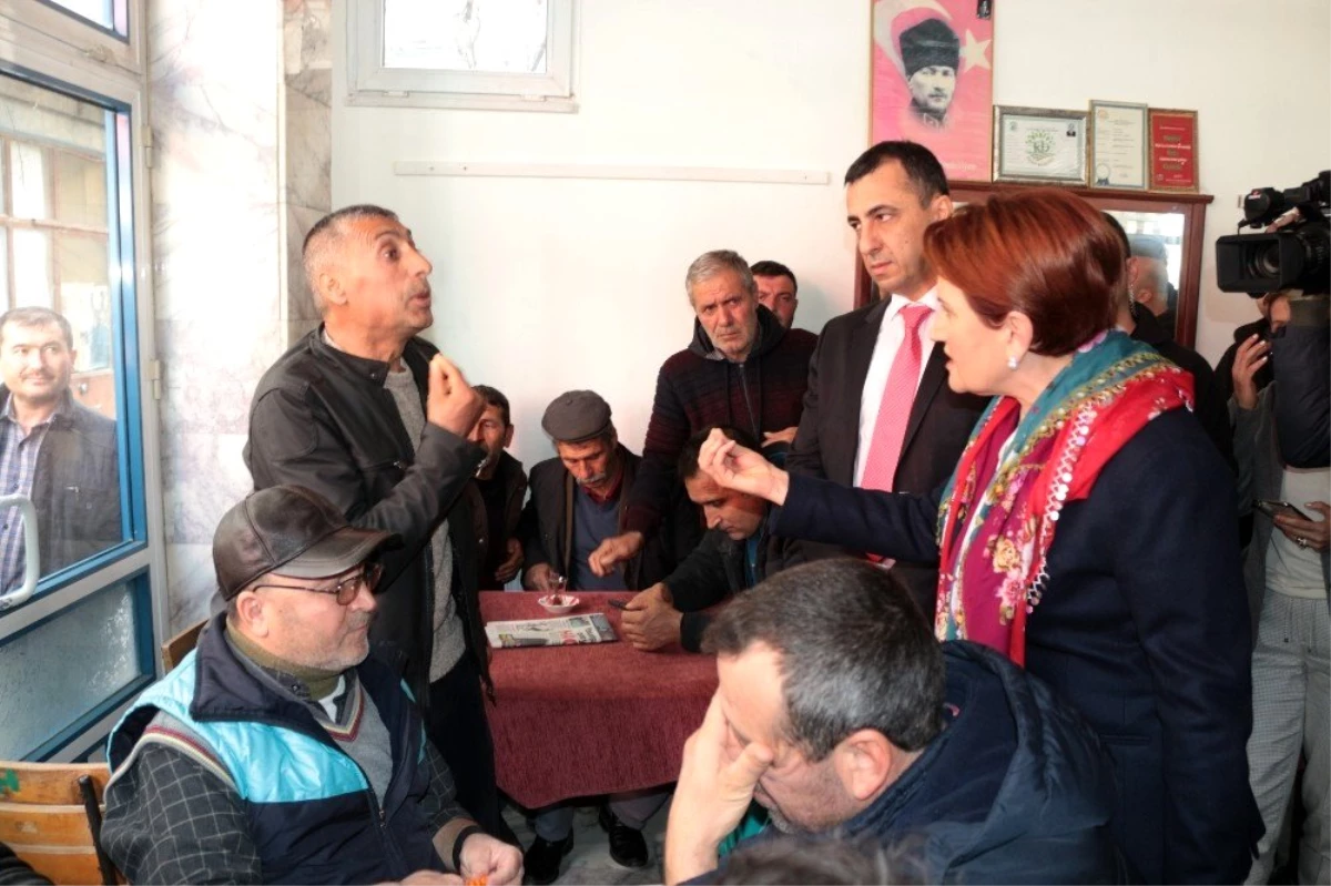 Balıkesir\'de vatandaşlardan Akşener\'e HDP tepkisi