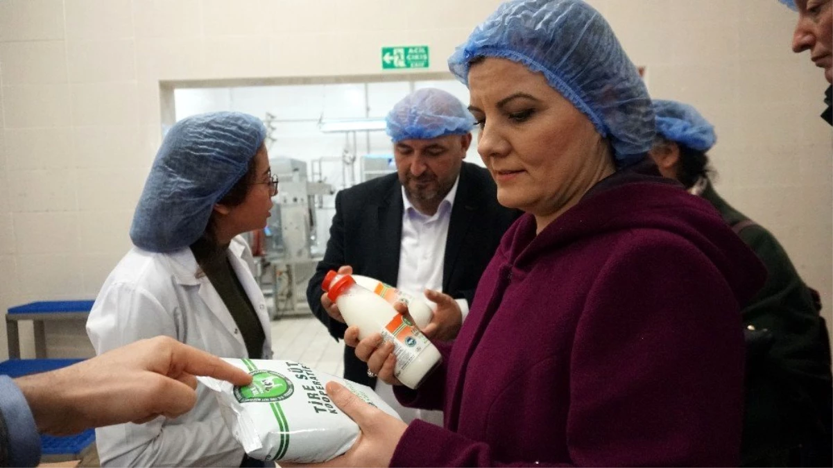 Başkan Hürriyet Tire\'de süt üreticileriyle buluştu