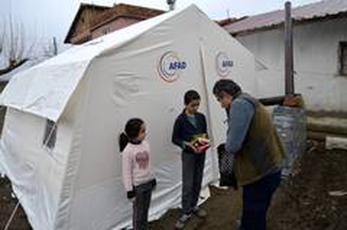 Deprem bölgesi için kuvvetli yağış uyarısı