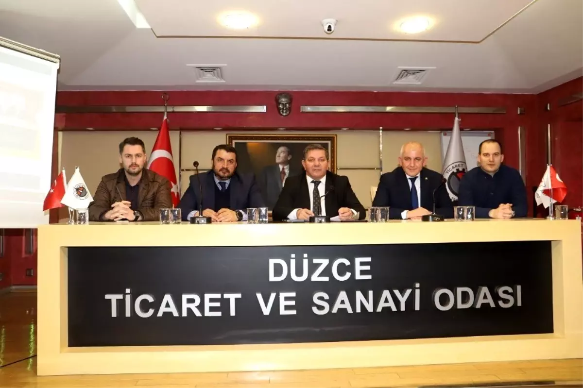 Düzce TSO meclis toplantısı geçekleşti