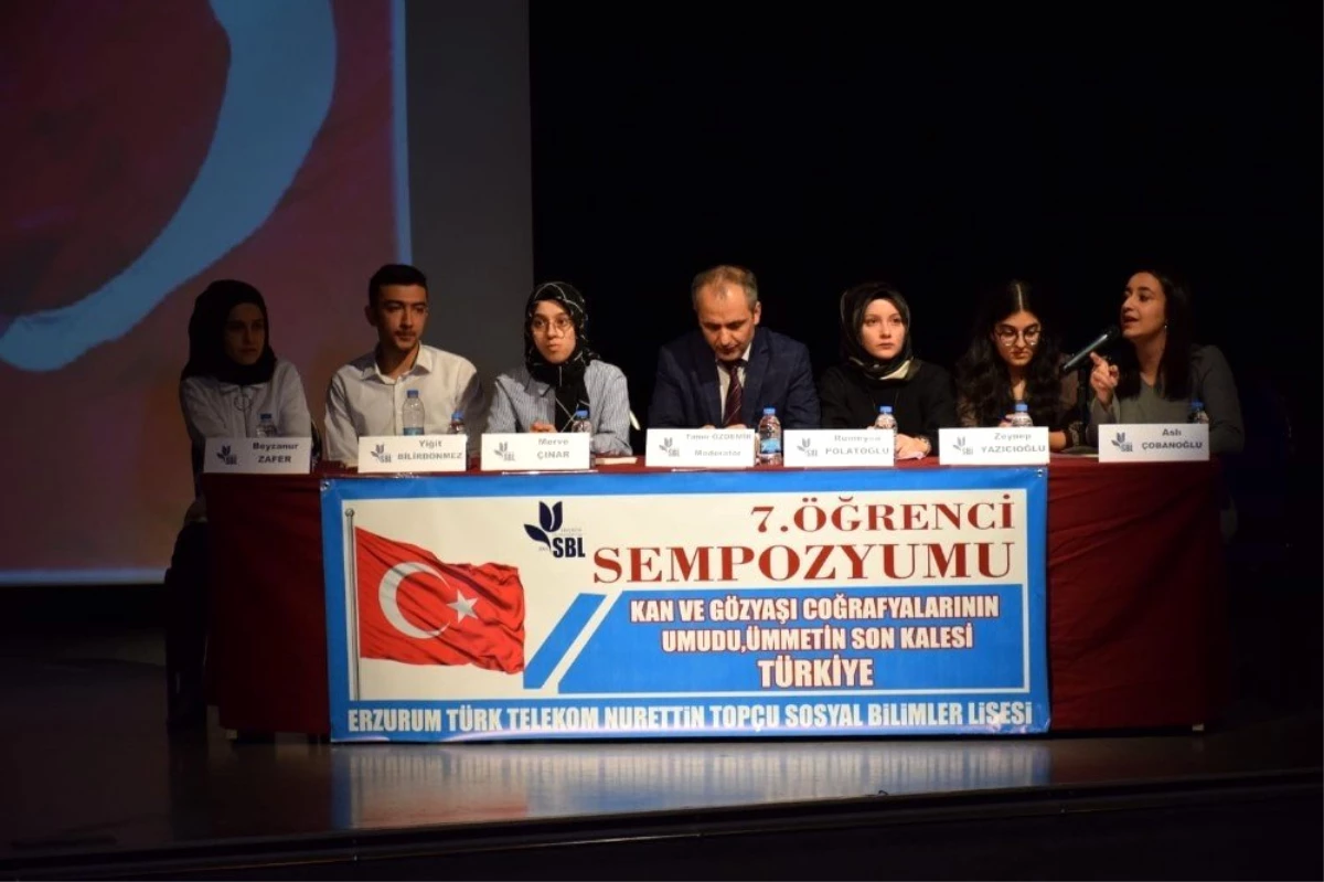 "Kan ve Gözyaşı Coğrafyasının Umudu, Ümmetin Son Kalesi Türkiye" sempozyumu yapıldı