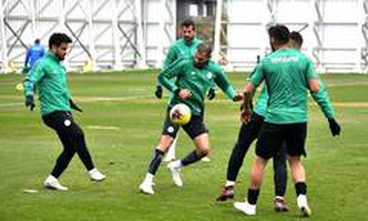 Konyaspor\'da Kasımpaşa maçı hazırlıklarını sürdürüyor