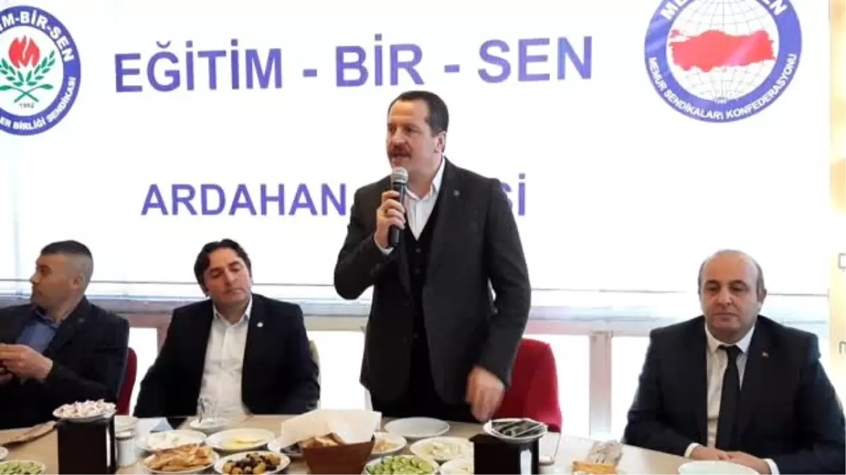 Memur-Sen Genel Başkanı Yalçın, Eğitim-Bir-Sen Ardahan Şubesi hizmet binasını açtı