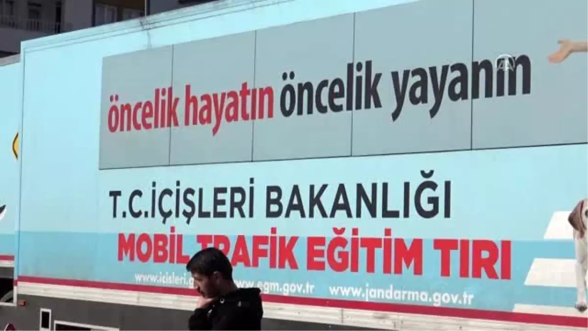 Mobil trafik eğitim tırı, Batman\'da