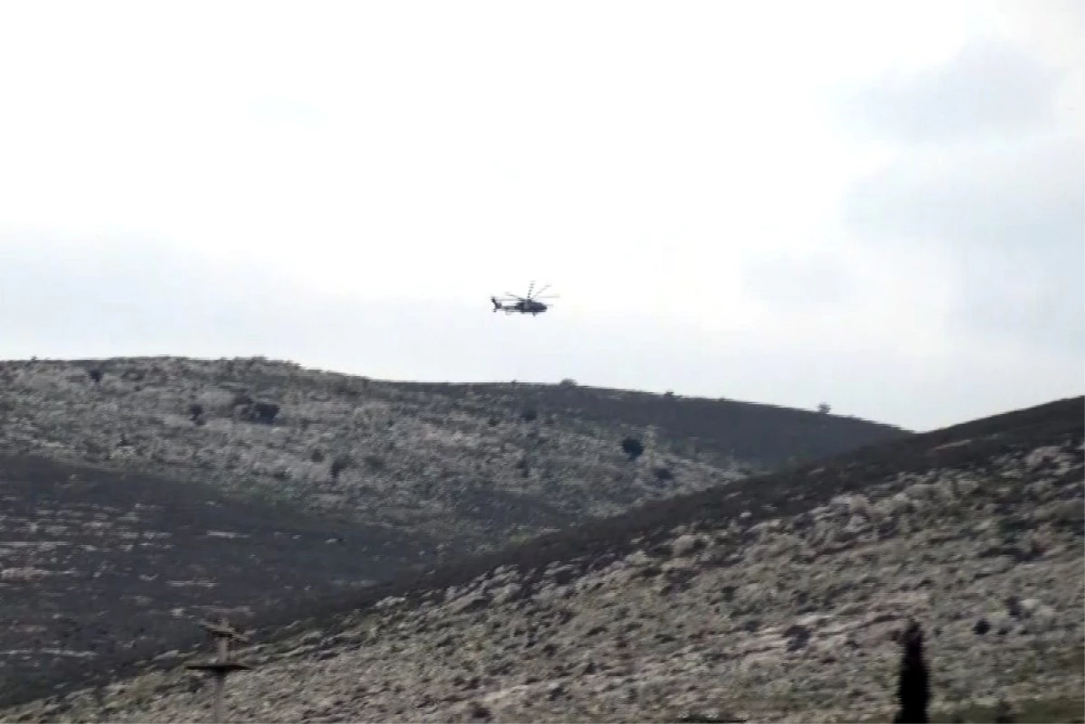 Şehitlerin cenazeleri askeri helikopterle Hatay\'a getirildi