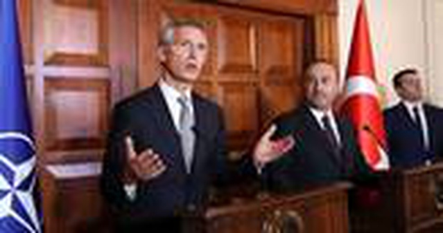 Bakan Çavuşoğlu, NATO Genel Sekreteri Stoltenberg ile görüştü, System.String[]