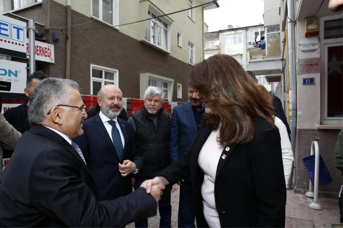 Başkanlardan CHP ve İYİ Parti\'ye ziyaret