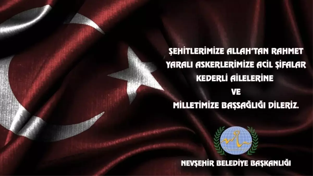 Belediye Başkanı Rasim Arı\'dan şehitler için taziye mesajı