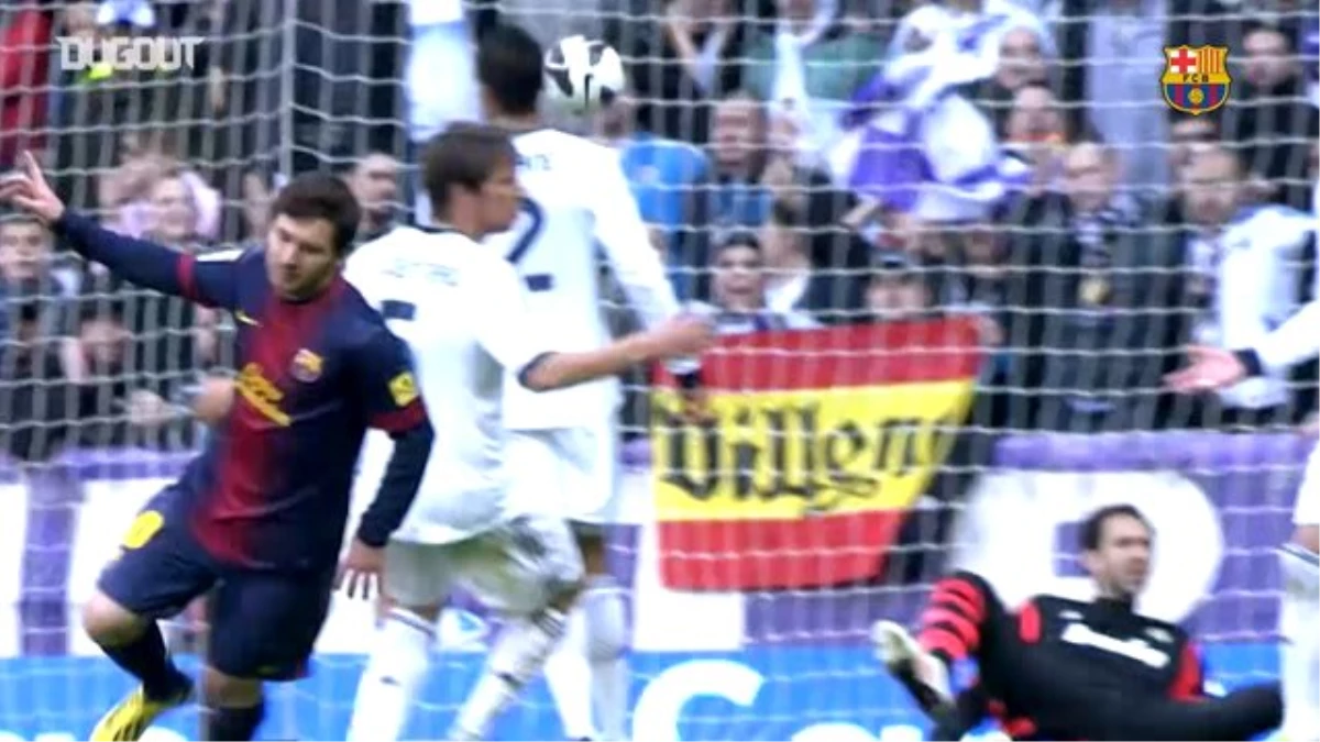 Lionel Messi\'nin Santiago Bernabéu\'da Attığı En İyi Goller