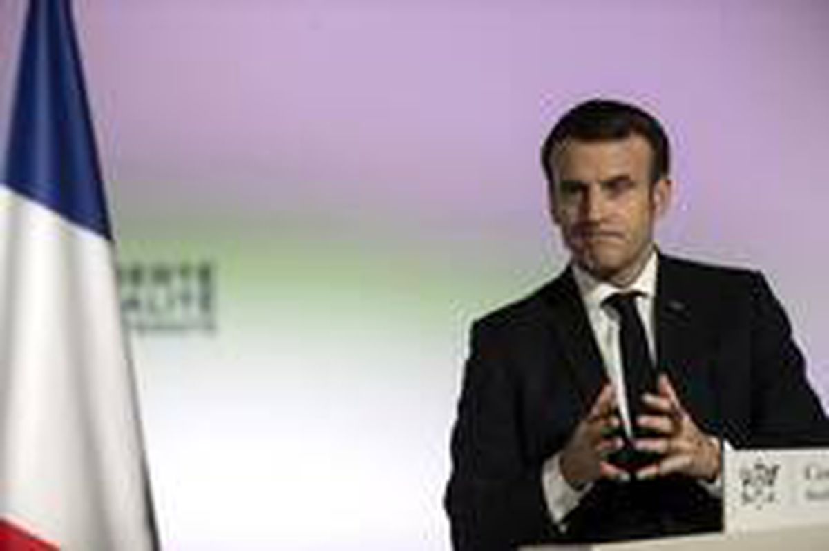 Macron: "İdlib\'de Esad rejimi ve müttefiklerinin saldırısı insani skandaldır"