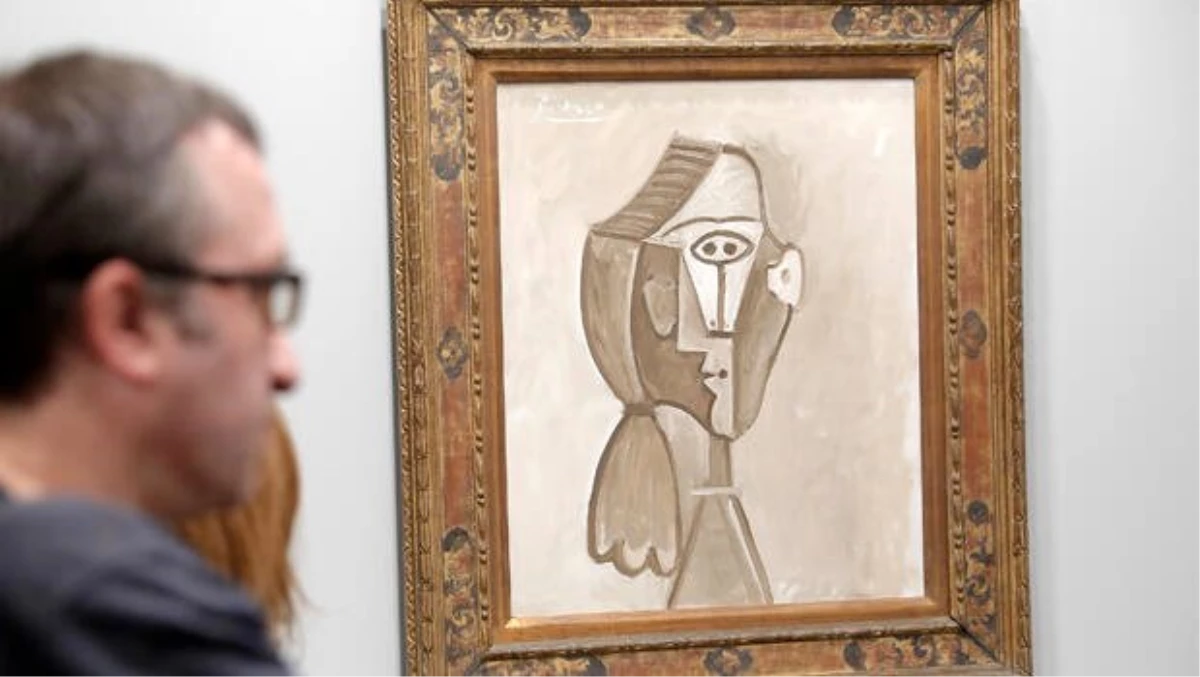 Picasso\'nun "Jacqueline\'nin Portresi" tablosu 6,5 milyon Euro\'ya satışta