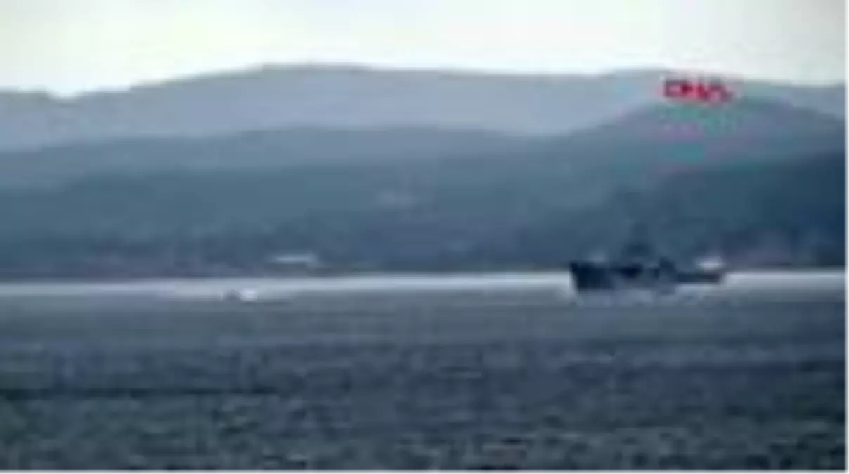 Çanakkale rus savaş gemisi \'orsk\' akdeniz\'e iniyor