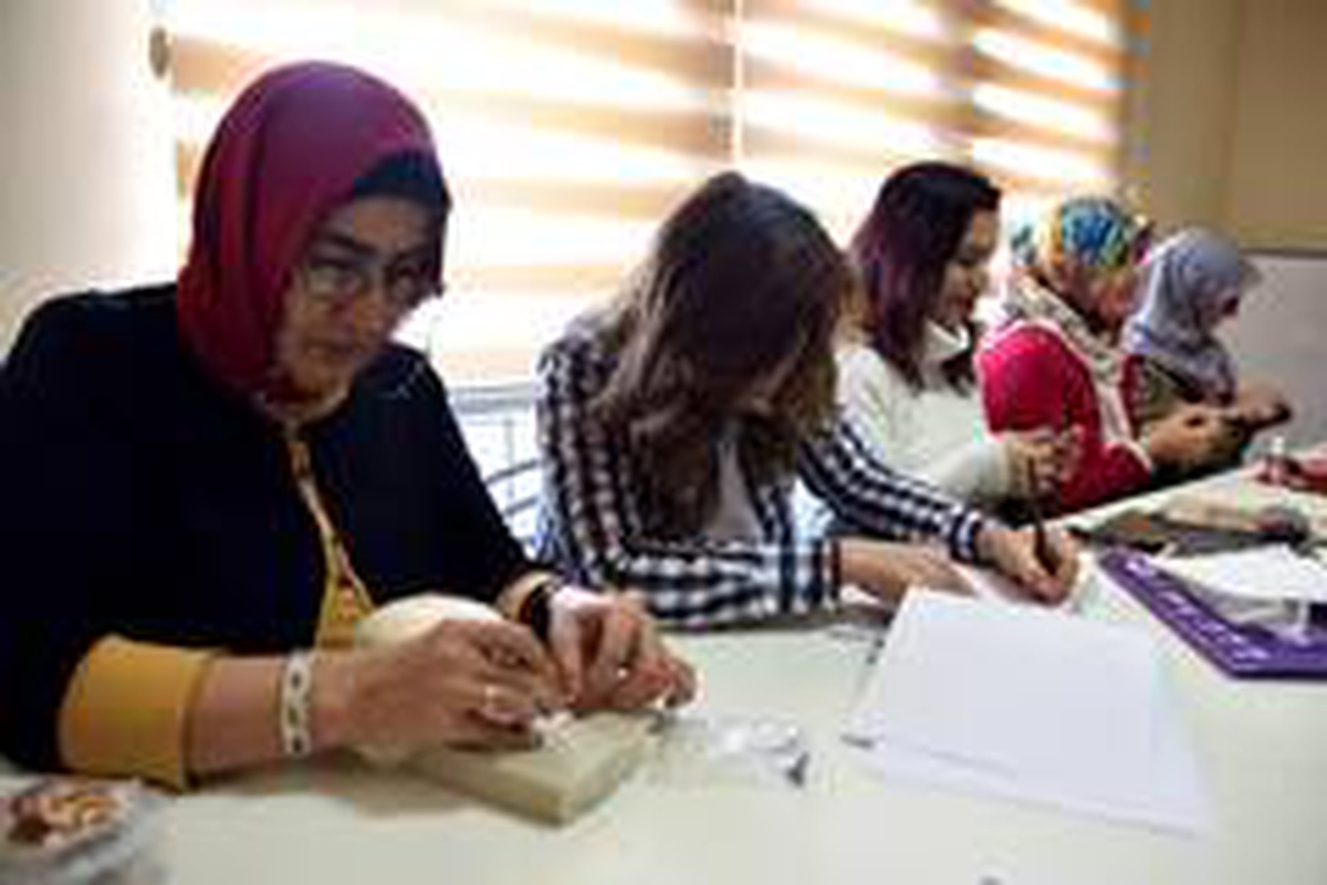 Eskişehirli kadınlar Keçe Kursu\'nu sevdi