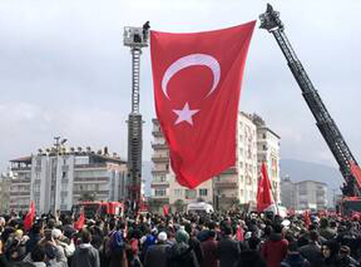 İdlib şehidi Teğmen Mustafa Bayrakdar son yolculuğuna uğurlandı