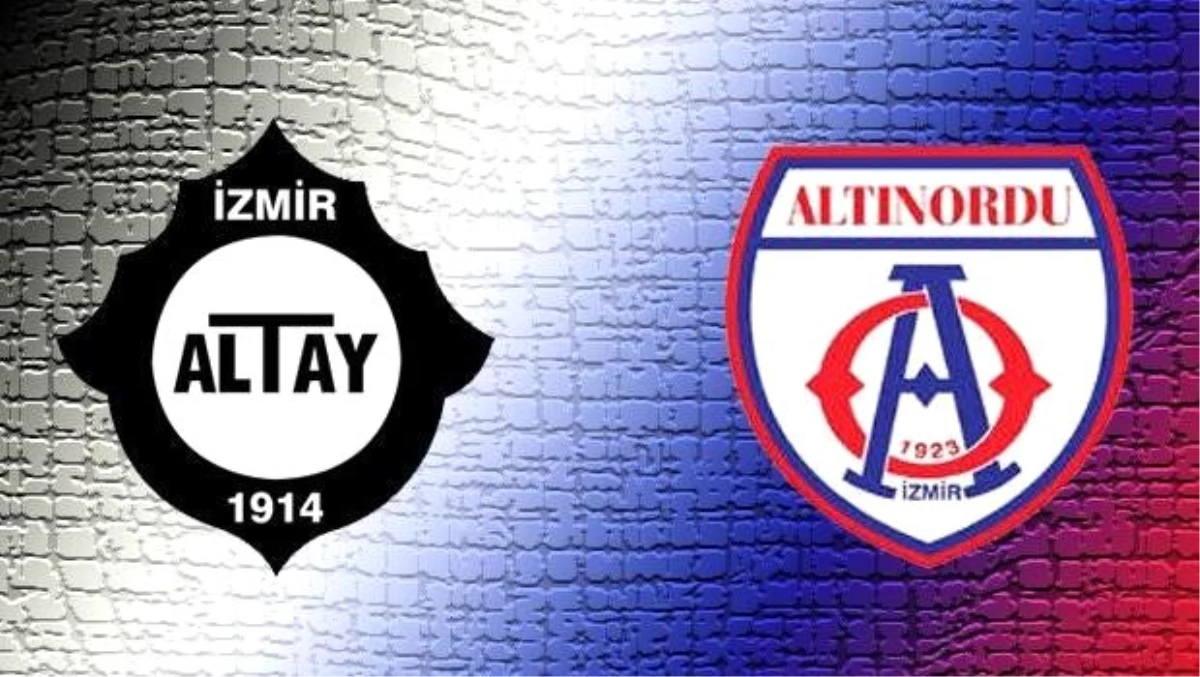 İzmir derbisinde Altay ile Altınordu karşılaşacak! Tarihte 28. kez...