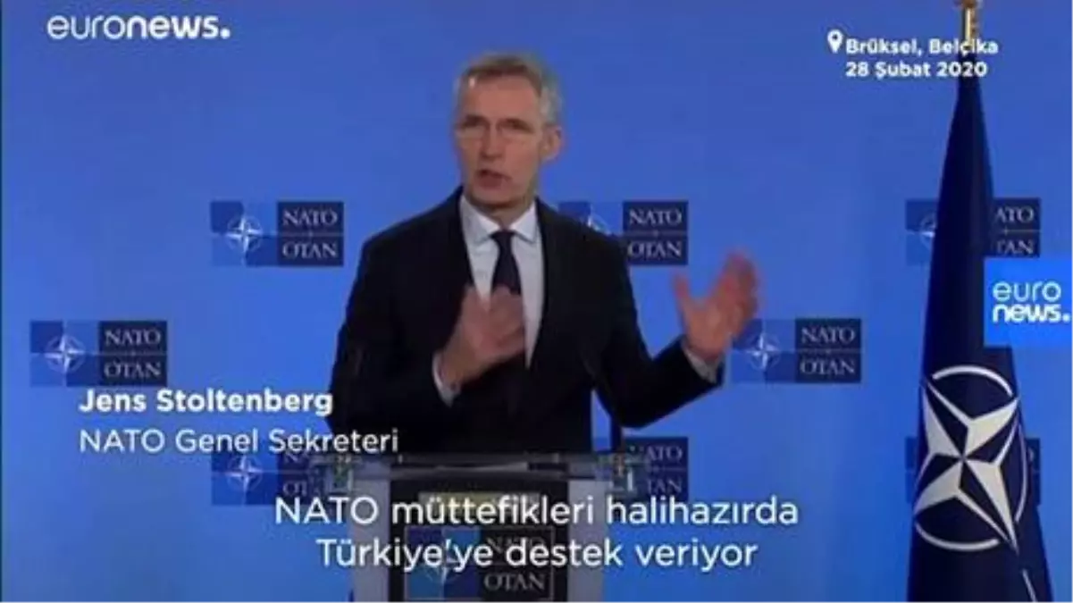 NATO\'dan İdlib açıklaması: Türkiye ile dayanışma içindeyiz, ne yapabileceğimize bakıyoruz