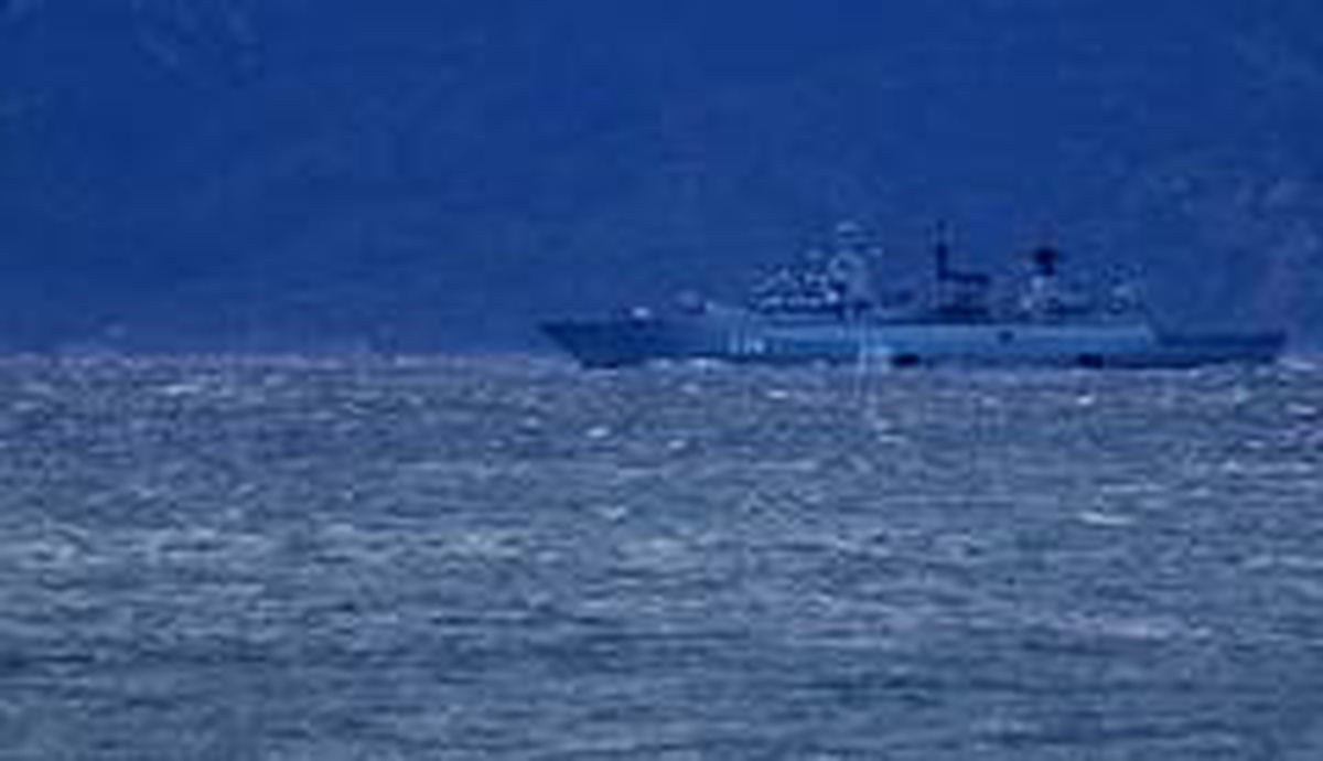NATO\'ya bağlı Alman savaş gemisi boğaz sularında