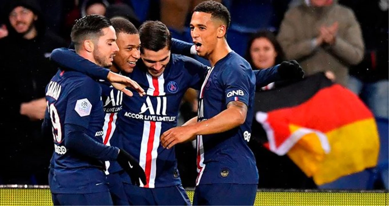 PSG, Dijon\'u sahasında 4-0 mağlup etti