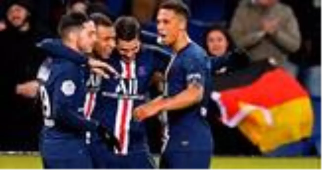 PSG, Dijon\'u sahasında 4-0 mağlup etti