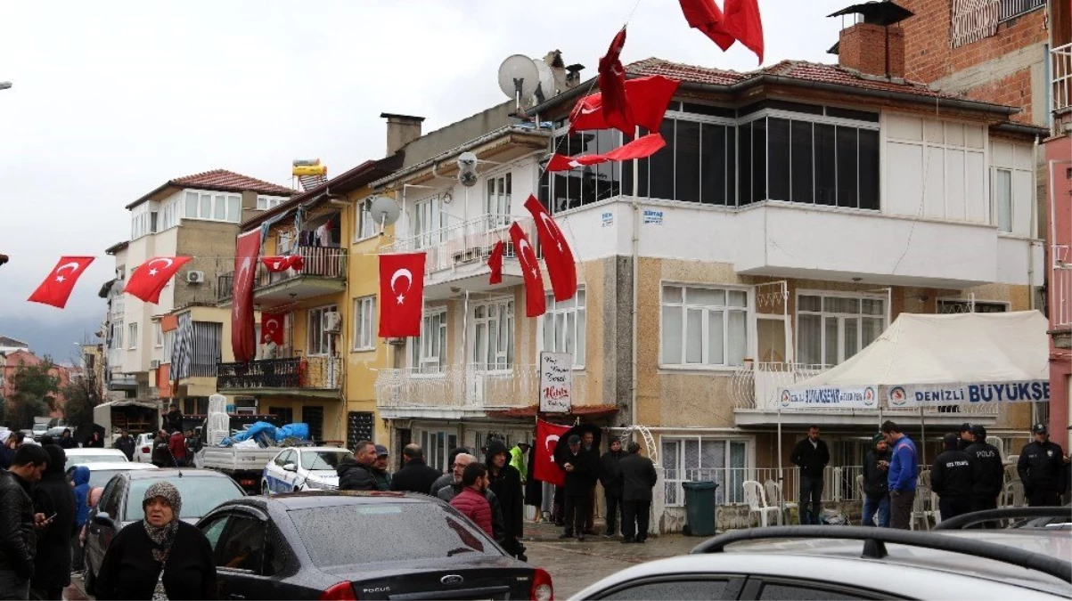 Şehit ateşi Denizli\'ye düştü