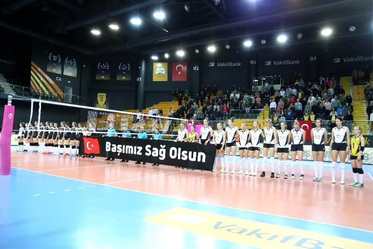 VakıfBank, Beşiktaş\'a set vermedi