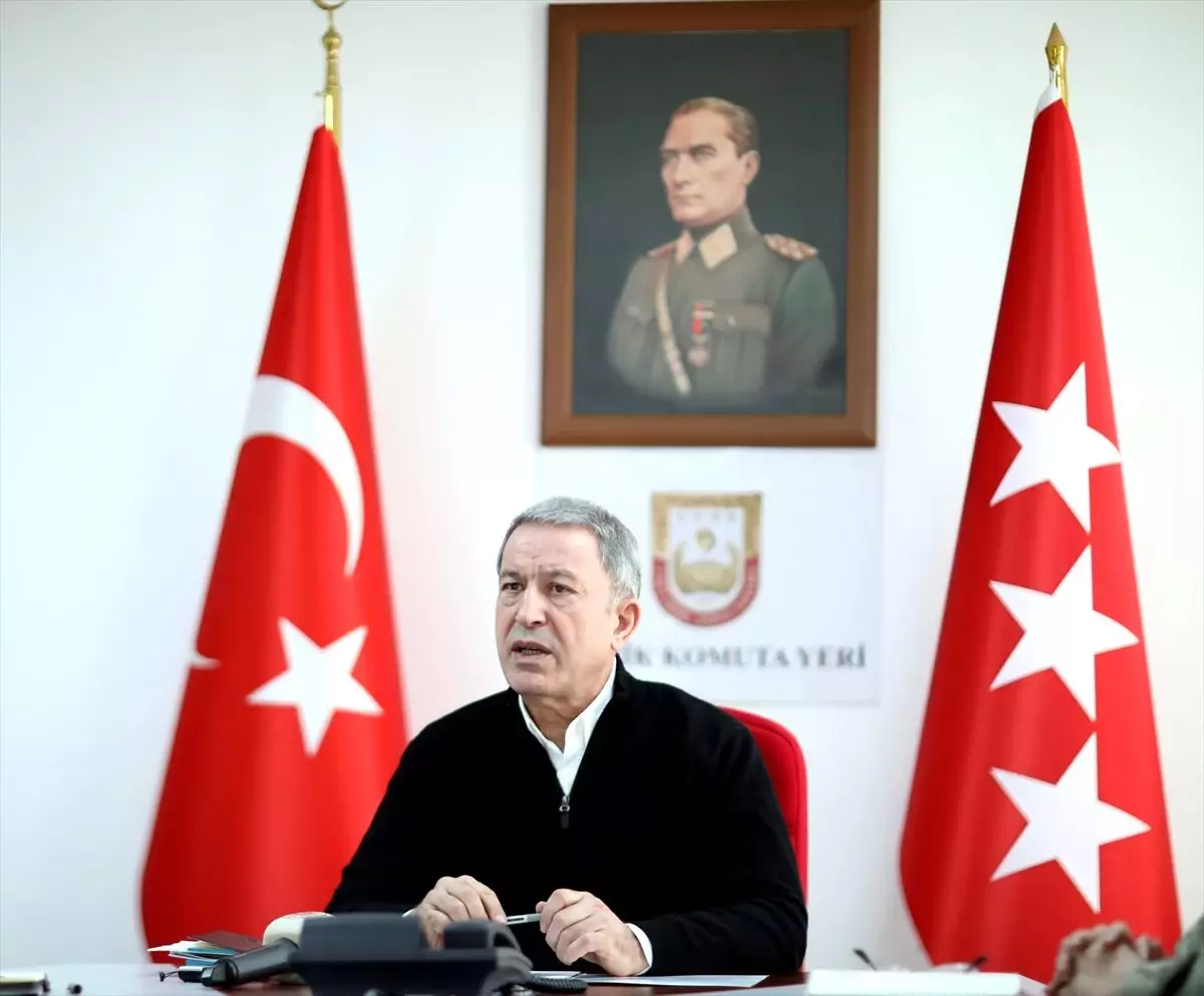 Akar: "(İdlib\'de) Meşru müdafaa kapsamında hedefimiz sadece birliklerimize saldıran Rejim askerleri...