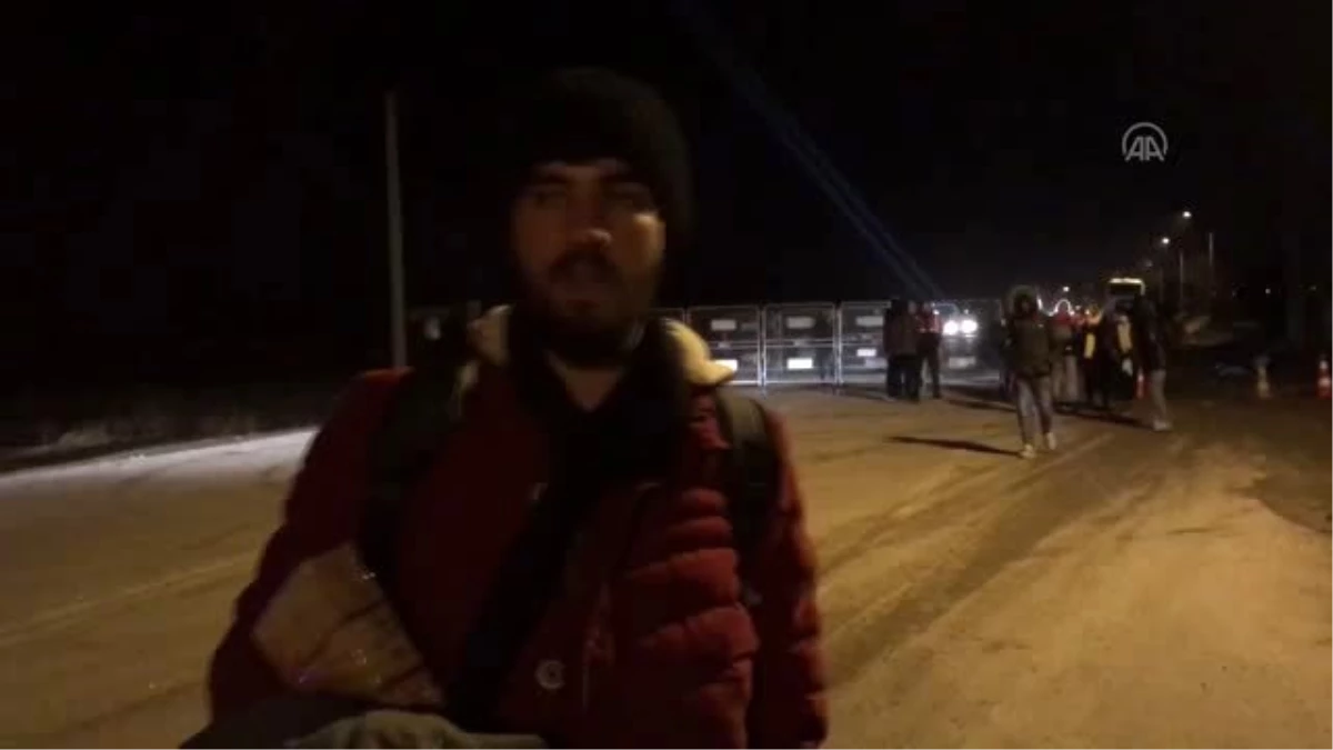 Düzensiz göçmenlerin Edirne\'ye gelişi devam ediyor (3)