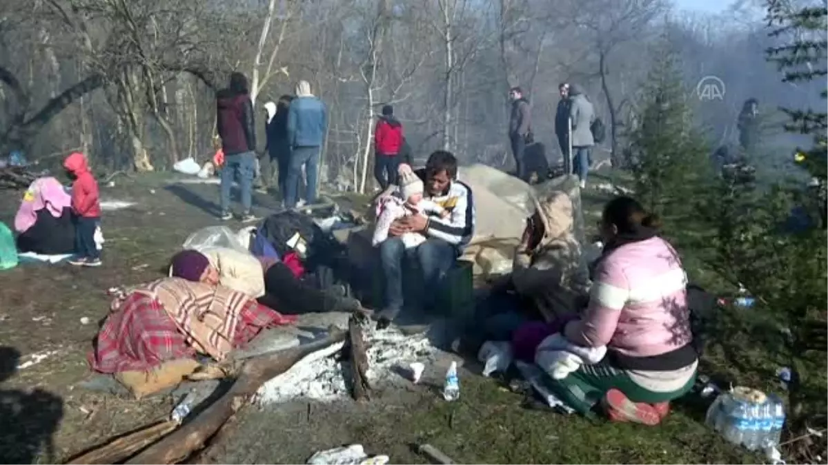 Edirne\'de düzensiz göçmen hareketliliği sürüyor (5)