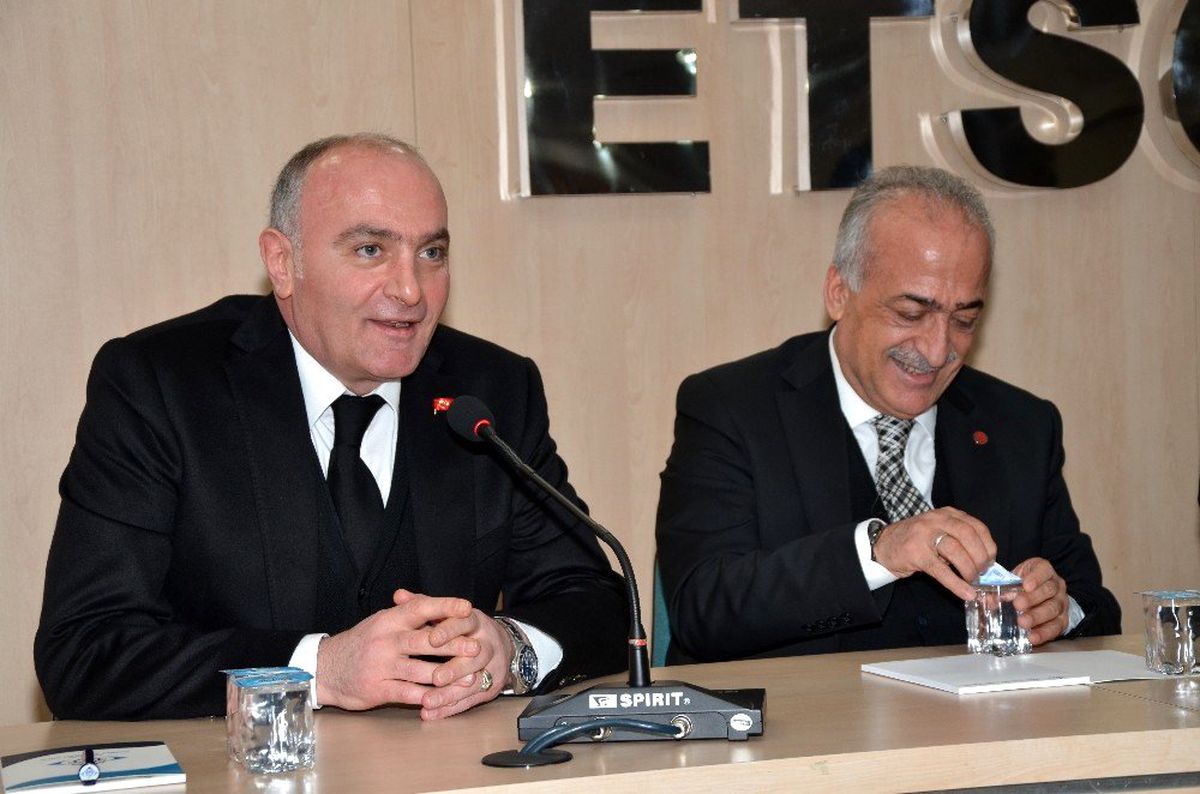 Rektör Çomaklı ETSO Meclisi\'ne konuk oldu