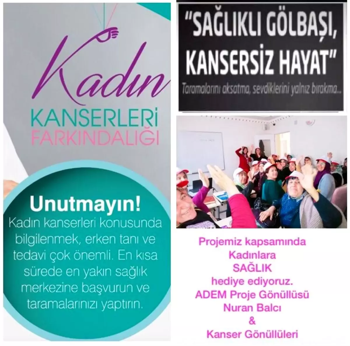 \'Sağlıklı Gölbaşı, kansersiz hayat projesi\' başladı