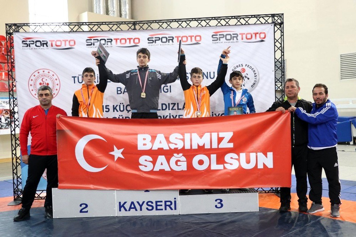 U15 Greko-Romen Şampiyonasına Kayseri Damgası