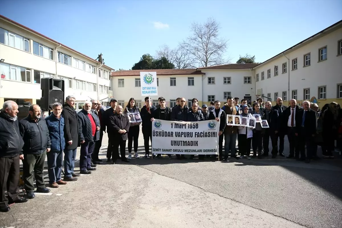 "Üsküdar" vapuru faciasında hayatını kaybedenler anıldı