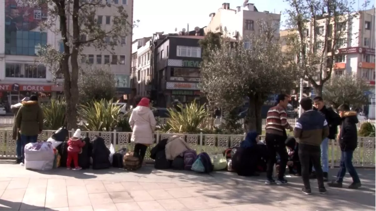 Zeytinburnu\'dan sınır kapılarına mülteci hareketliliği devam ediyor