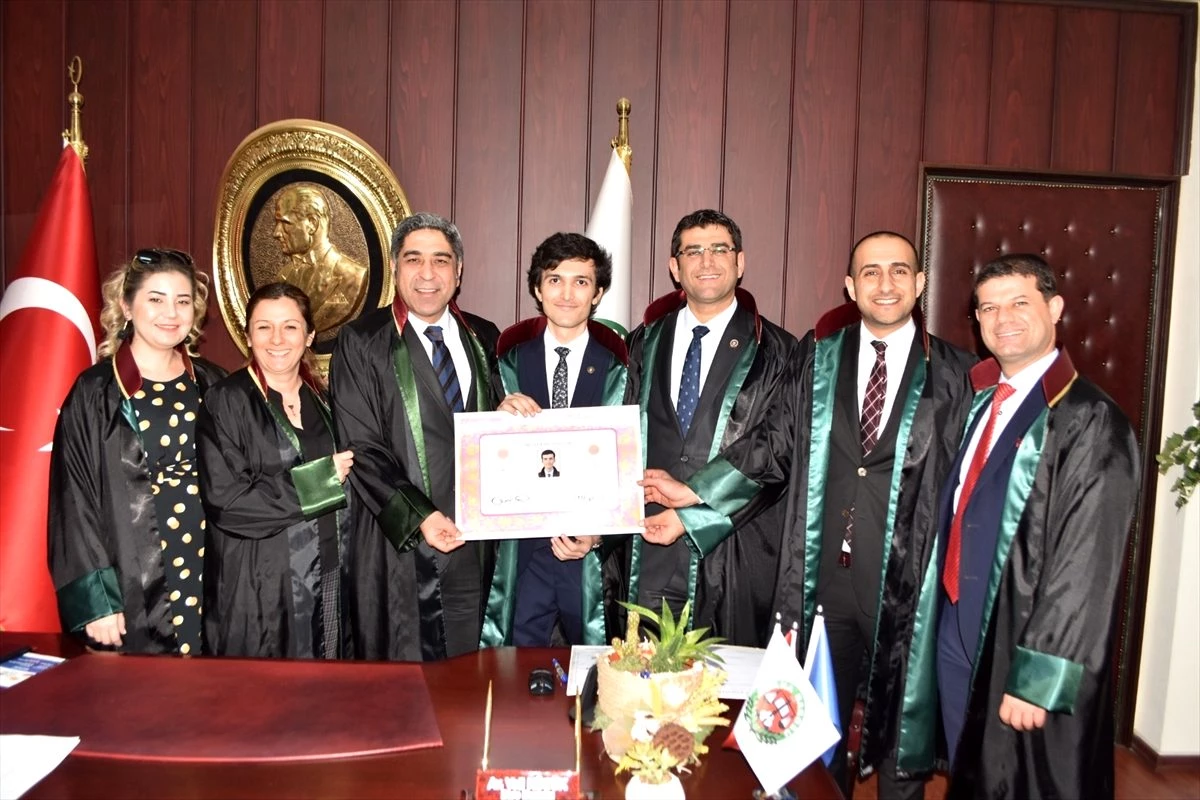 Adana Barosu\'nda avukatlık ruhsatı töreni düzenlendi