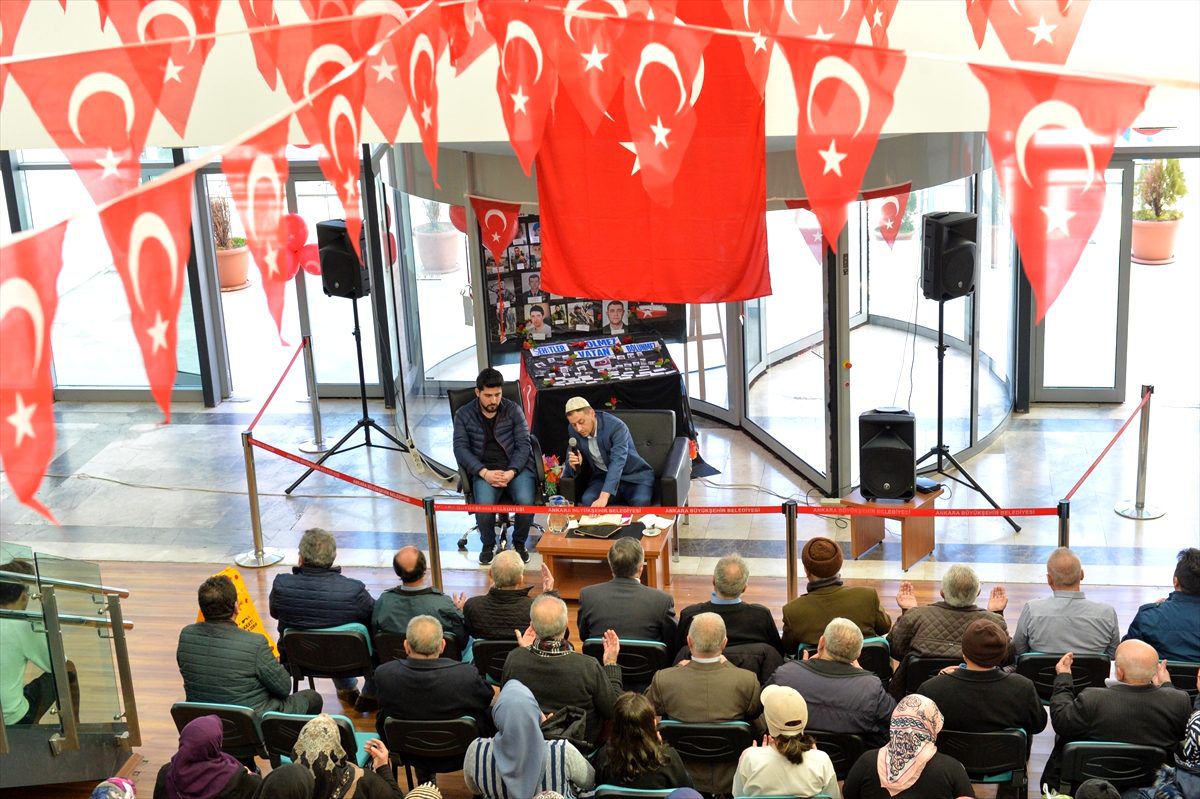 Ankara Büyükşehir Belediyesince, İdlib şehitleri için mevlit okutuldu