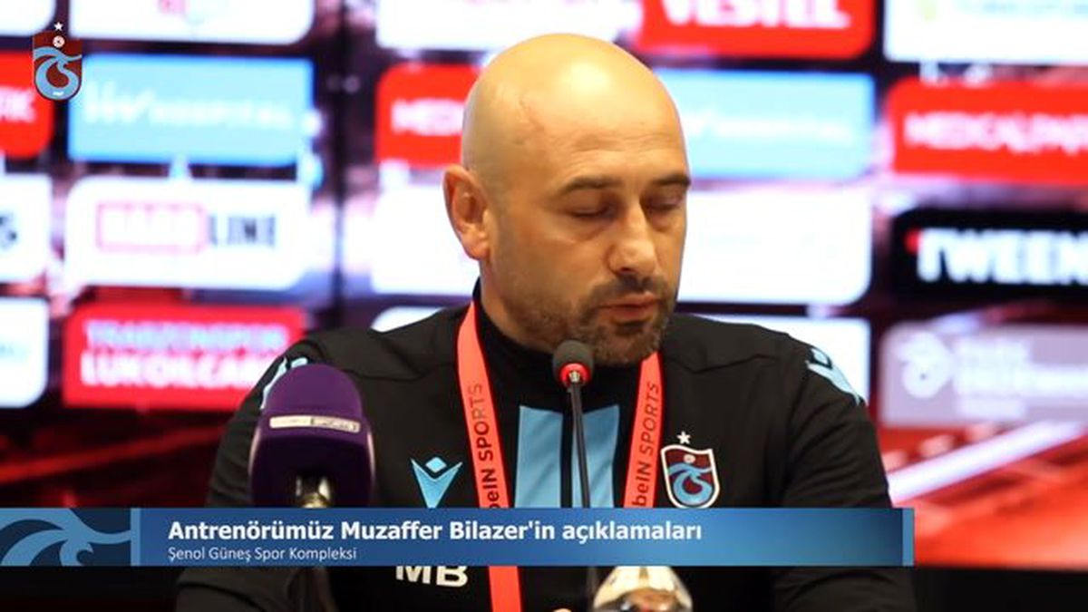 Antrenör Muzaffer Bilazer\'nin Rizespor Maçının Ardından Açıklamaları