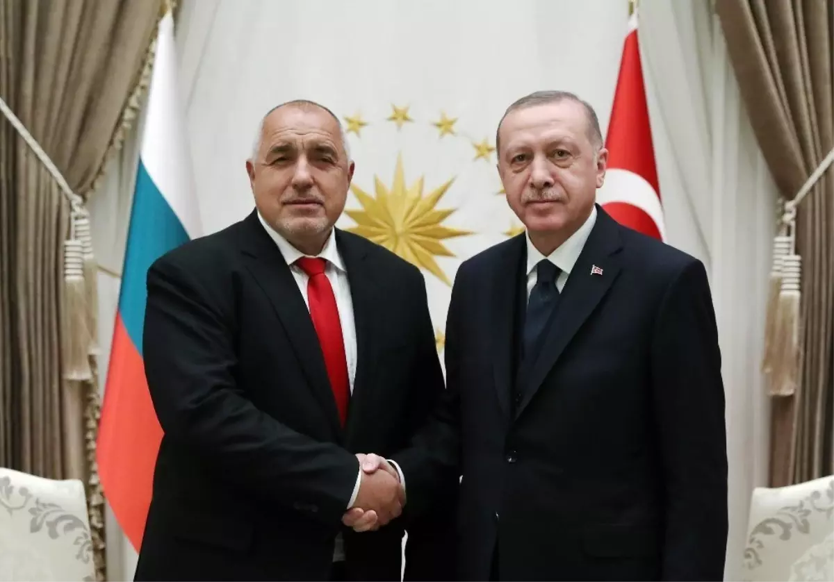 Cumhurbaşkanı Erdoğan Bulgaristan Başbakanı Borisov\'u kabul etti