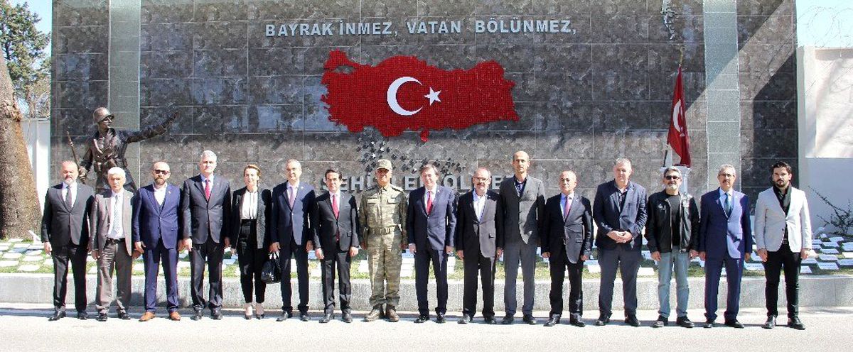 Garnizon Komutanı Polat\'a İdlib ziyareti