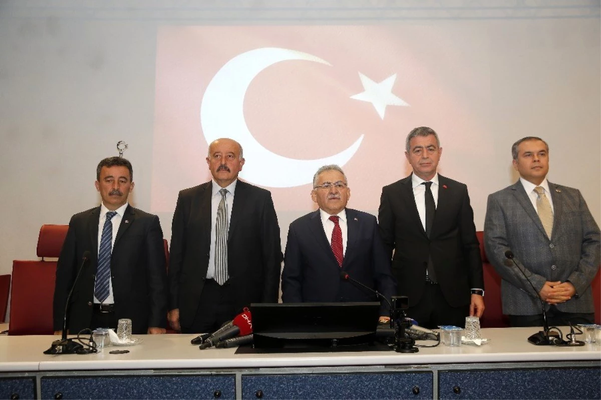 Kayseri Büyükşehir Belediyesi\'nden ortak İdlib bildirisi