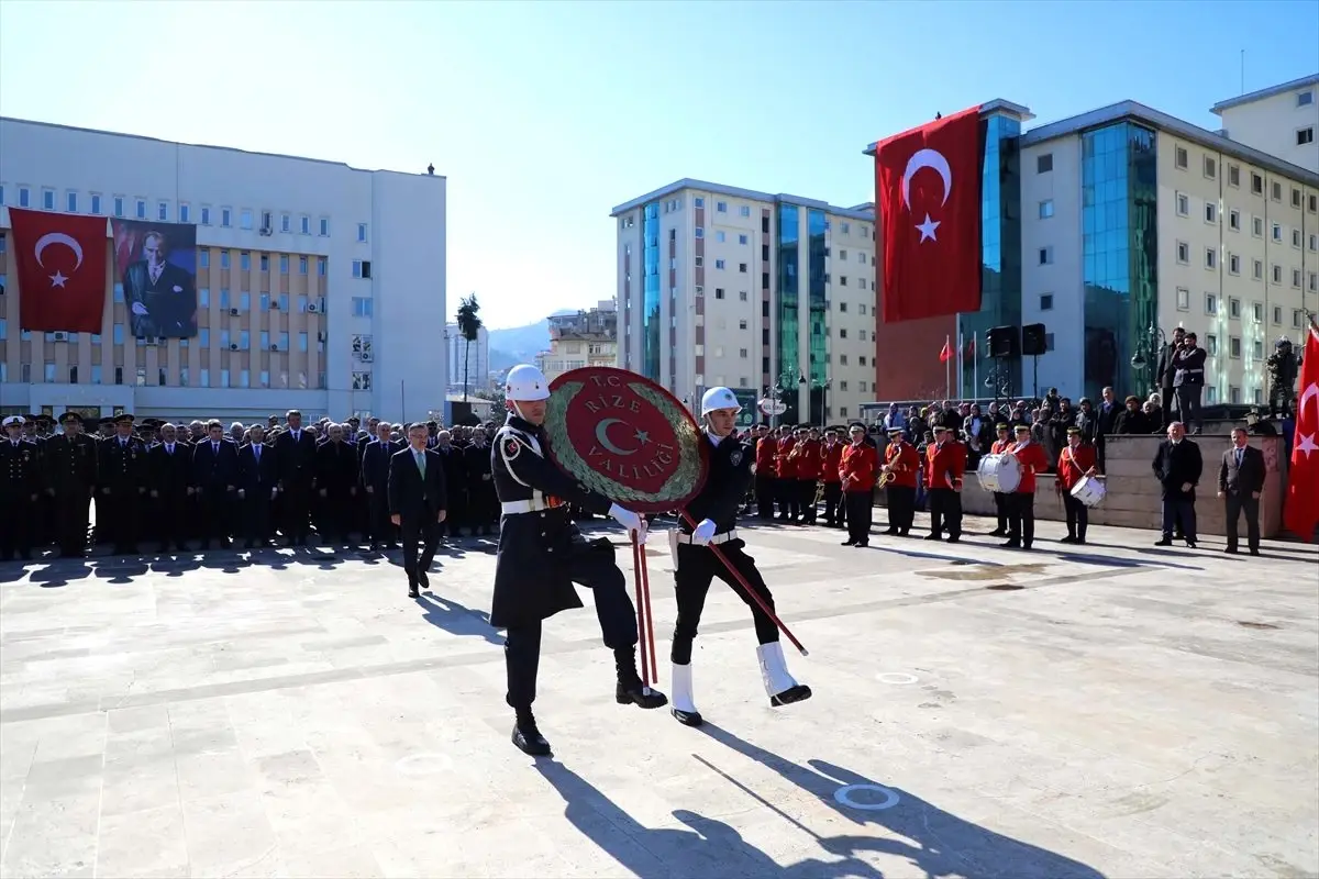 Rize\'nin kurtuluşunun 102. yıl dönümü kutlandı