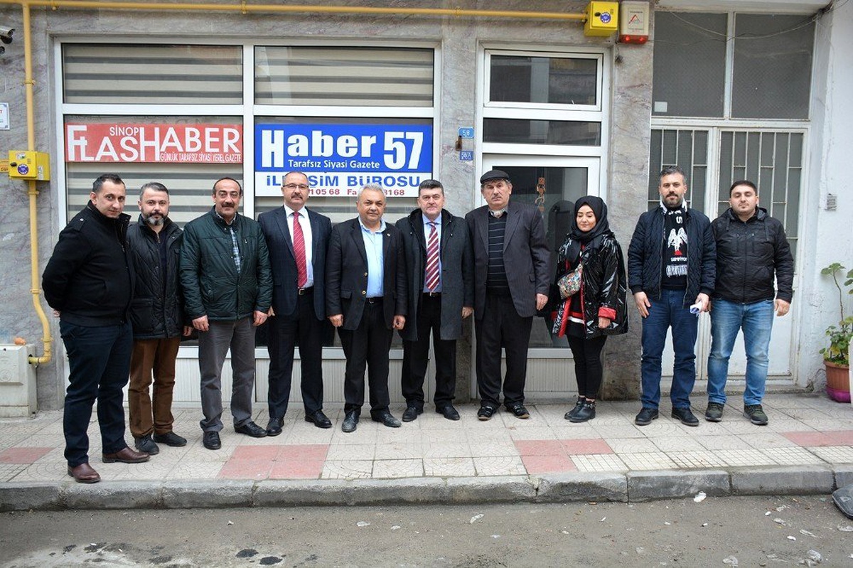 Sinop\'ta yerel gazeteler bir araya geldi