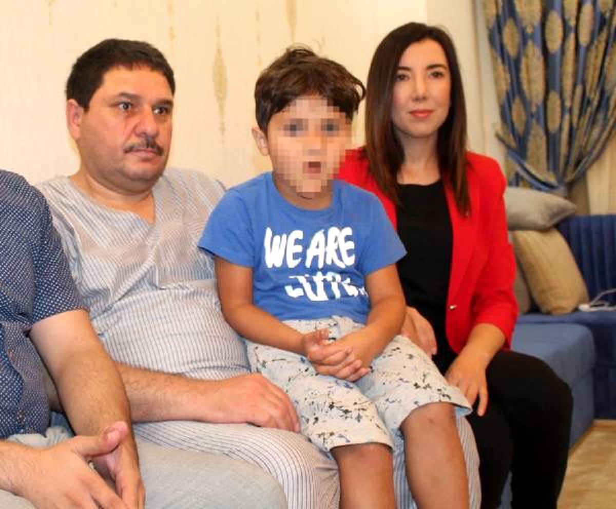 Sitede tokat atılan Ürdünlü çocuğun teyzesi: Bir anda gelip vurdu