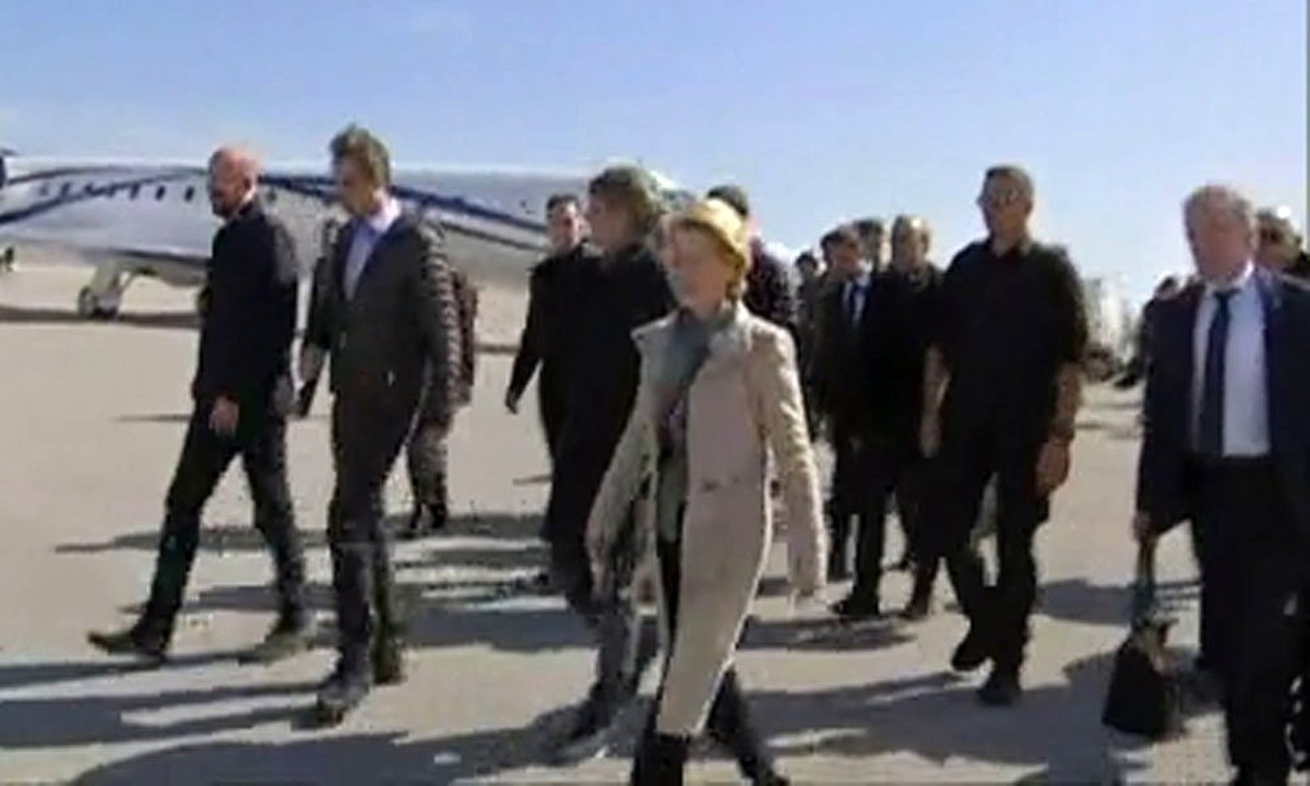 AB liderlerinden Yunanistan sınırına ziyaret