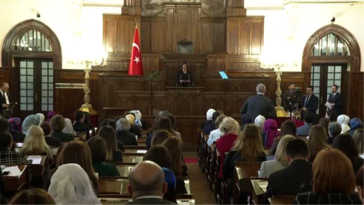 Bakan Ersoy, Milli Egemenliğin 100. Yılında Türk Kadını Özel Oturumu\'nda konuştu